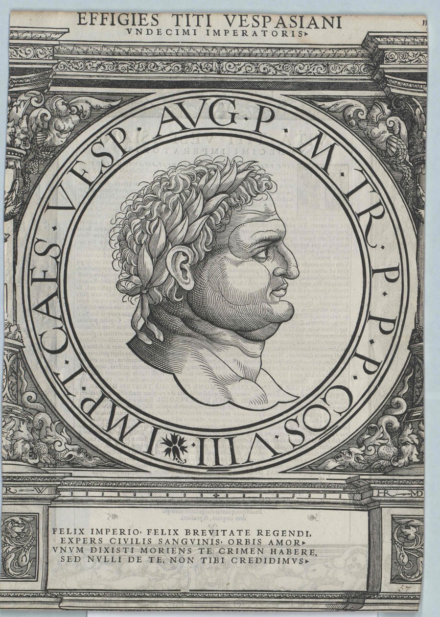 Titus római császár alkotó: Artist Unknown