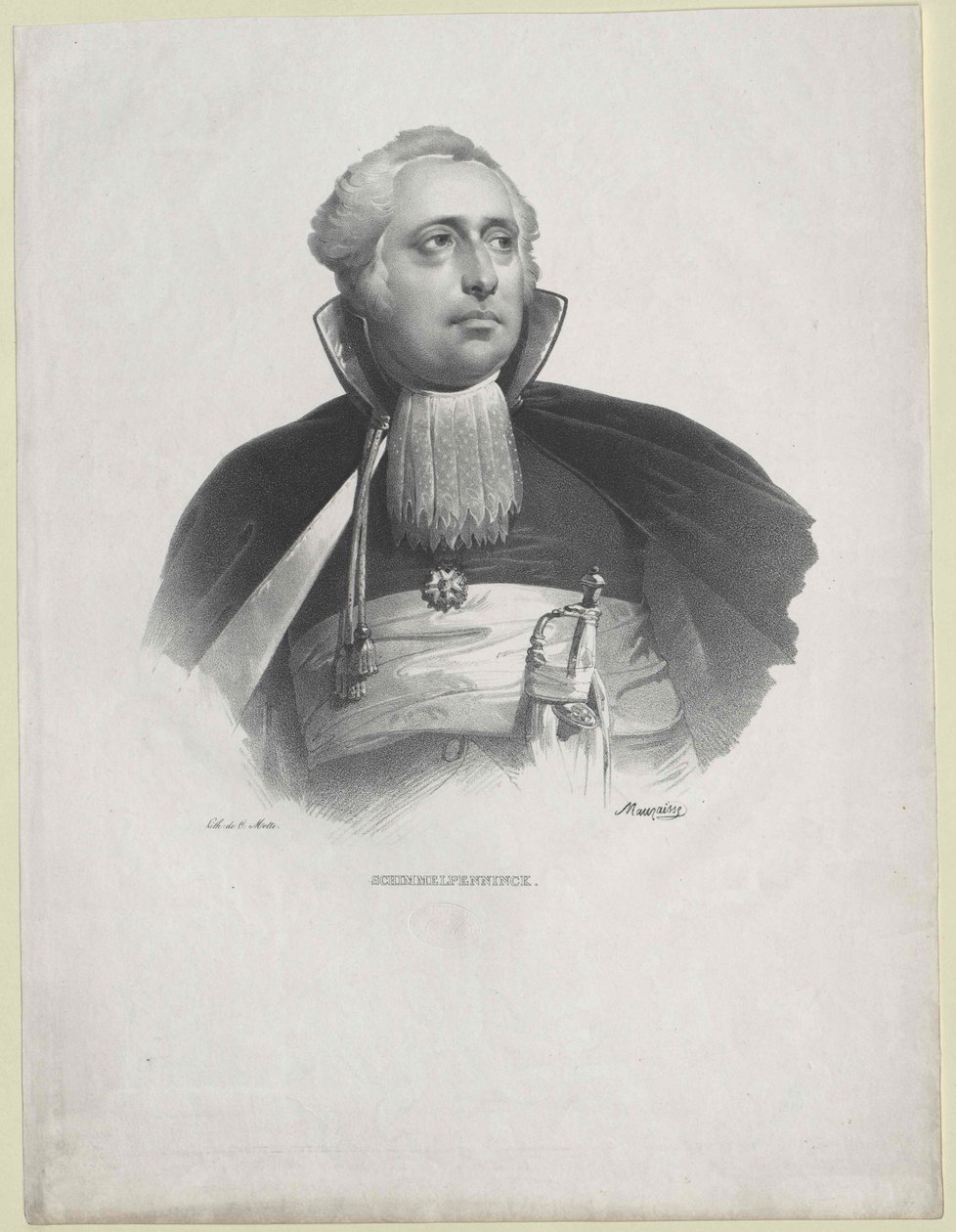 Rutger John Schimmelpenninck alkotó: Artist Unknown