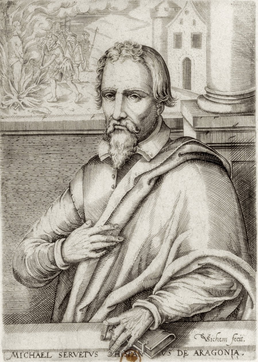 SERVET, Miguel (1511-1553). Spanyol orvos és teológus. Xilográfia. FRANCIAORSZÁG. ILE-DE-FRANCE. Párizs. Nemzeti Könyvtár alkotó: Artist Unknown