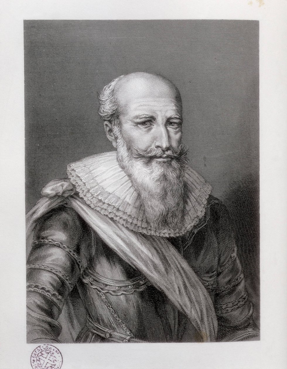 SULLY, Maximilian of Bethune, Bethune hercege (1560-1641). Angol államférfi. Metszet. SPANYOLORSZÁG. KATALÓNIA. Barcelona. Biblioteca de Catalunya (Katalán Nemzeti Könyvtár). alkotó: Artist Unknown