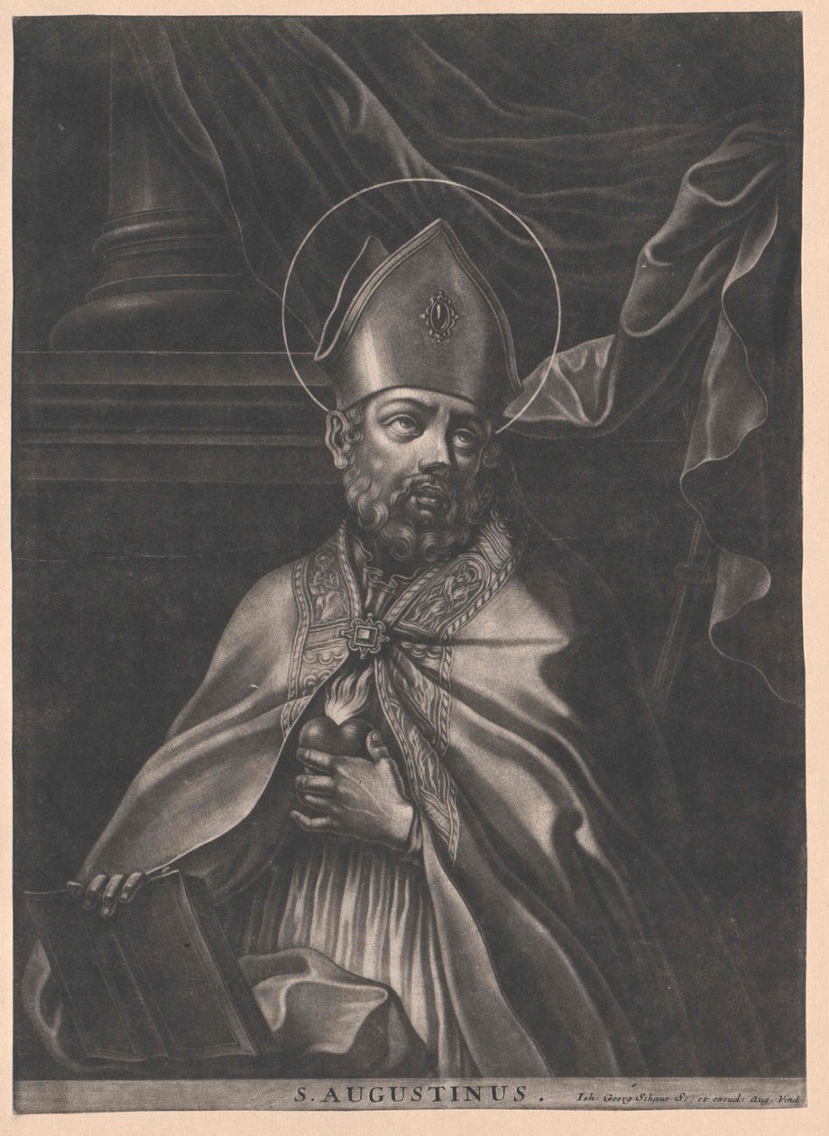 Hippói Szent Ágoston alkotó: Artist Unknown