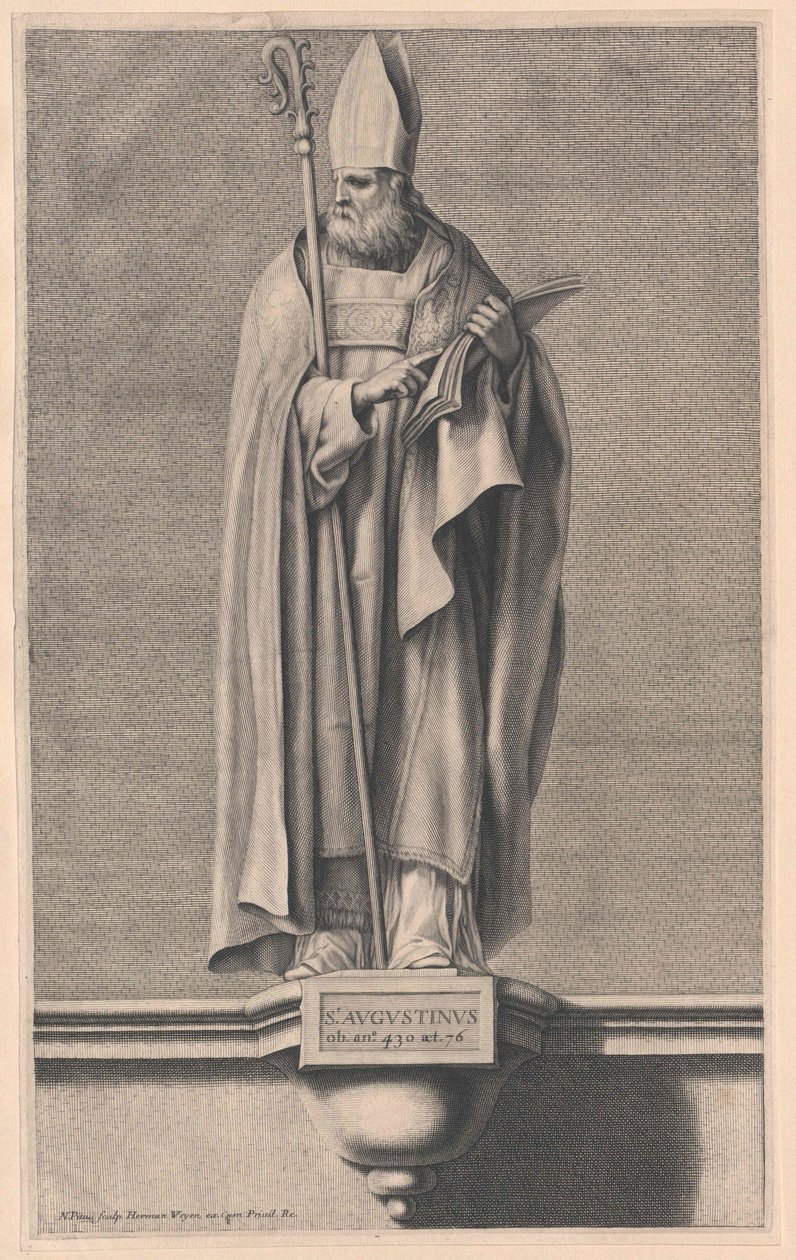 Hippói Szent Ágoston alkotó: Artist Unknown