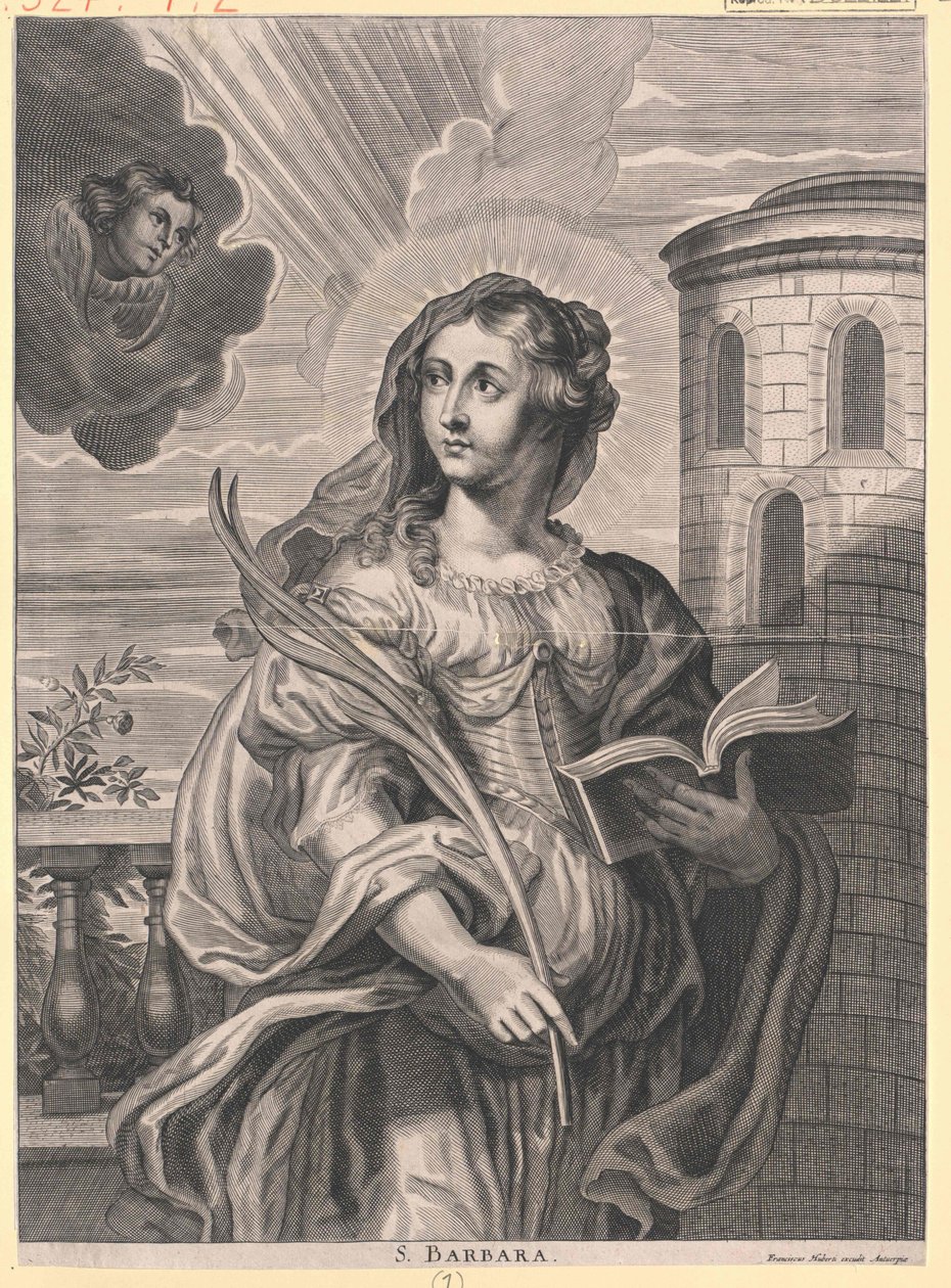 Szent Barbara alkotó: Artist Unknown