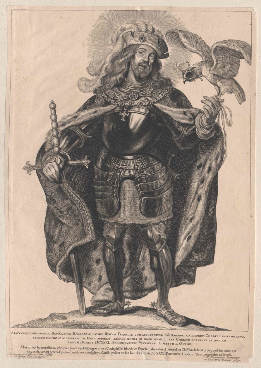 Genti Szent Bavo alkotó: Artist Unknown