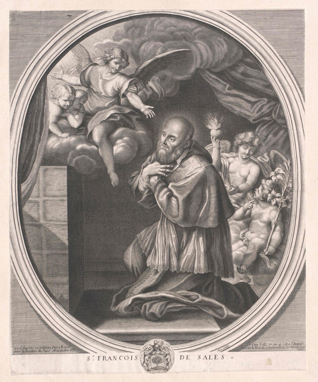 Sales Szent Ferenc alkotó: Artist Unknown