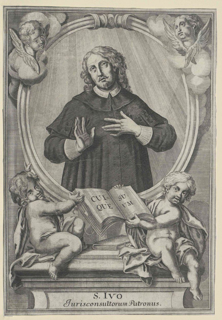 Saint Ivo alkotó: Artist Unknown