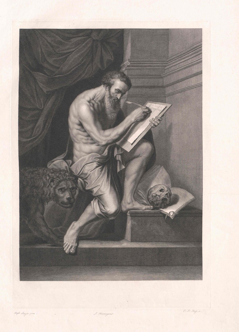 Szent Jeromos alkotó: Artist Unknown