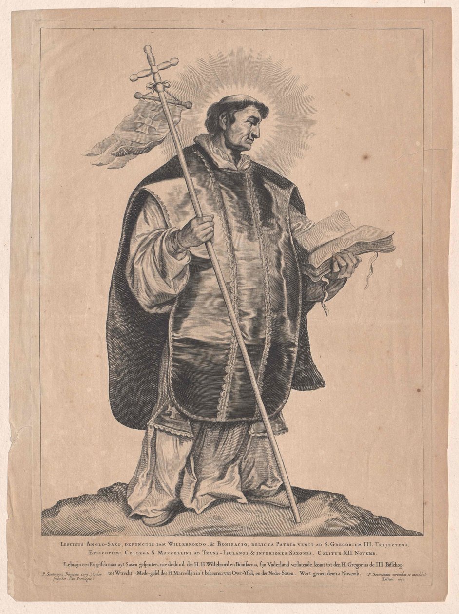 Deventeri Szent Lebuin alkotó: Artist Unknown