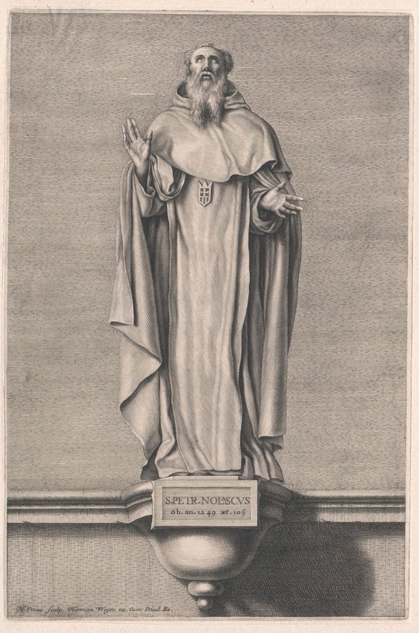 Szent Péter Nolascus alkotó: Artist Unknown