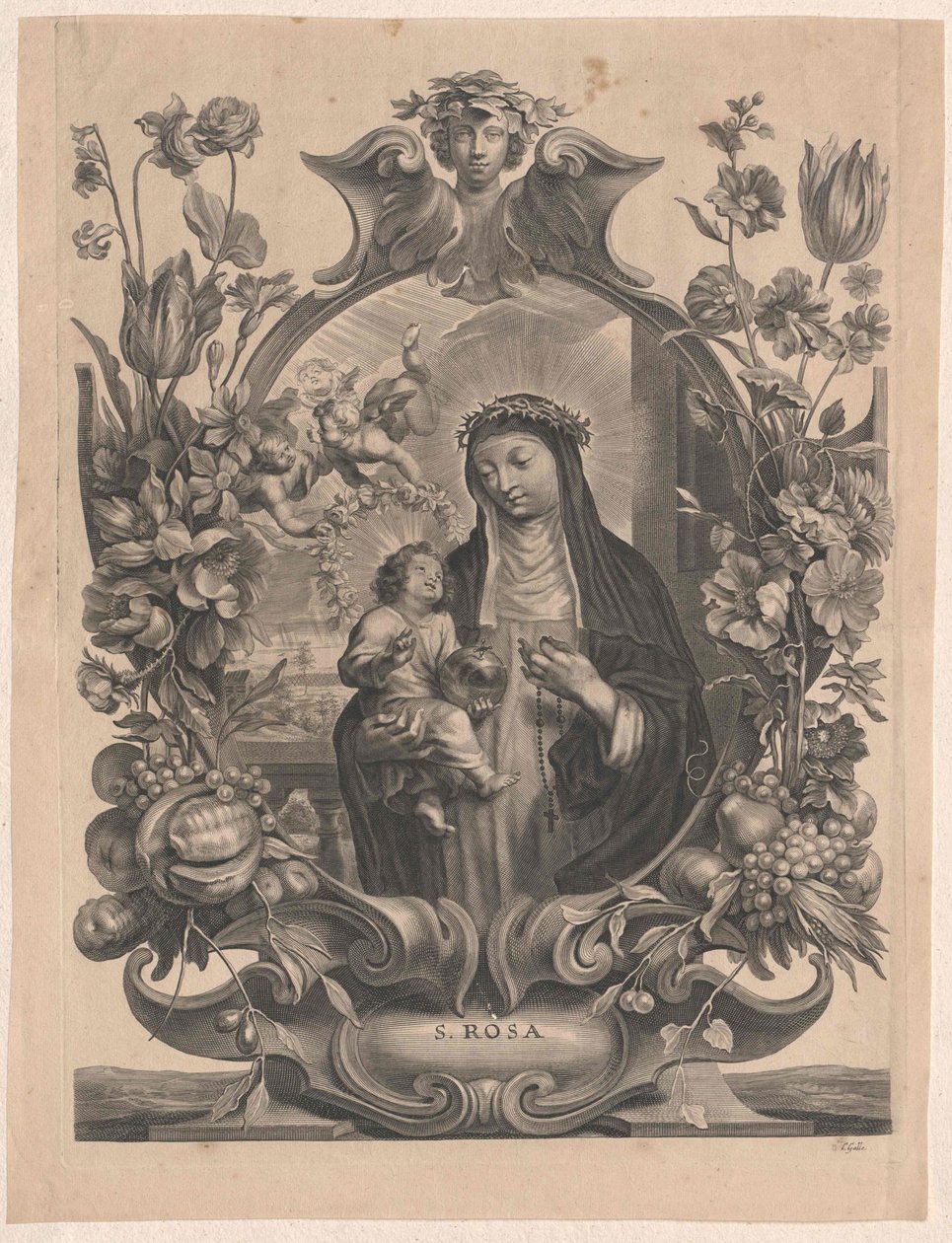 Límai Szent Rózsa alkotó: Artist Unknown