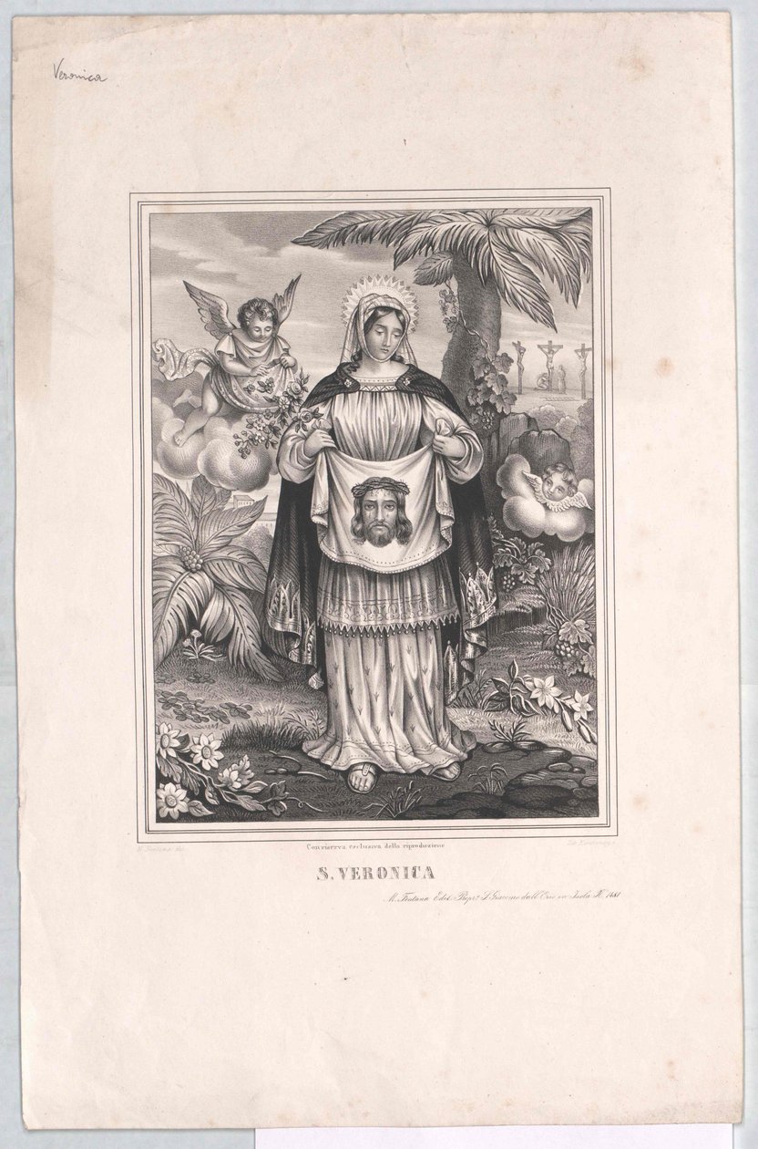 Szent Veronika alkotó: Artist Unknown
