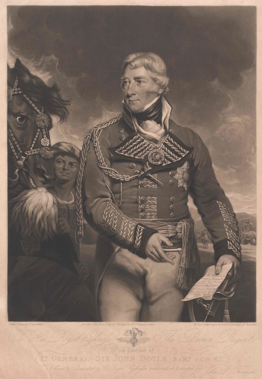 Sir John 1. Doyle báró alkotó: Artist Unknown