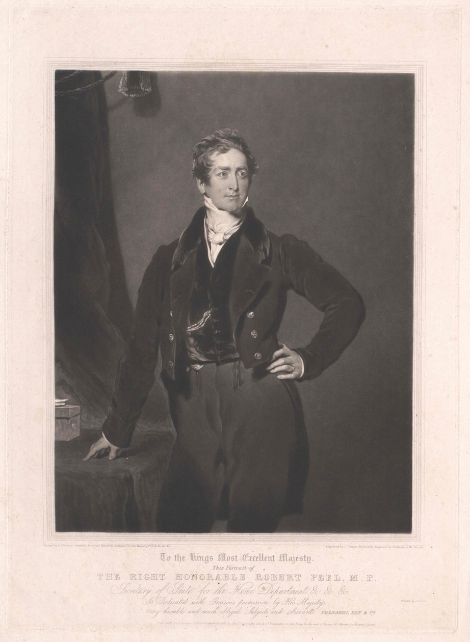 Sir Robert Peel alkotó: Artist Unknown