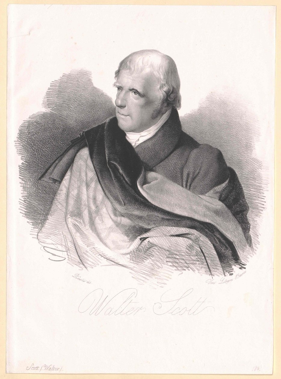 Sir Walter Scott alkotó: Artist Unknown