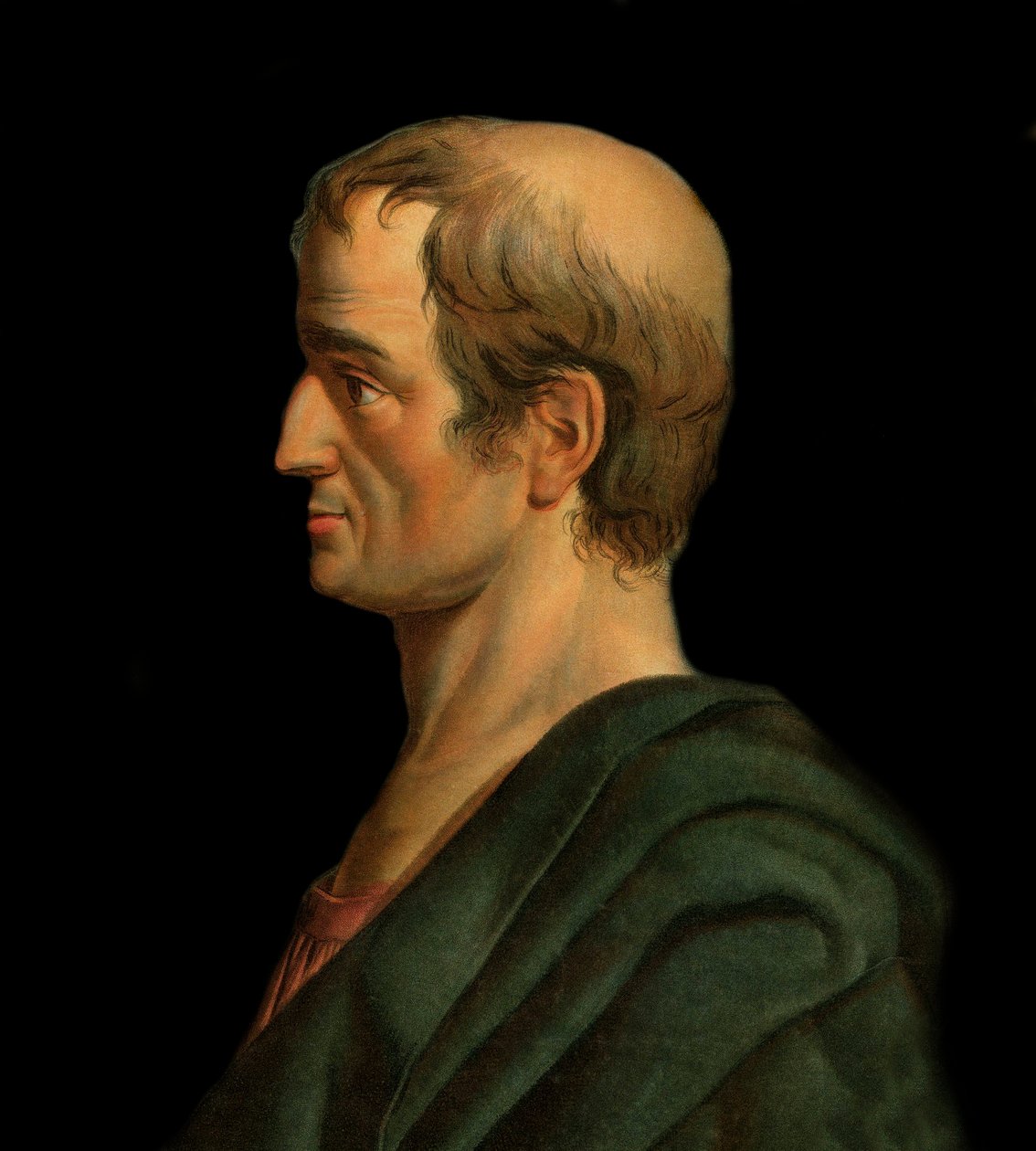 Szolón görög jogász, költő és kereskedő - Szolón, athéni törvényhozó és költő portréja alkotó: Artist Unknown