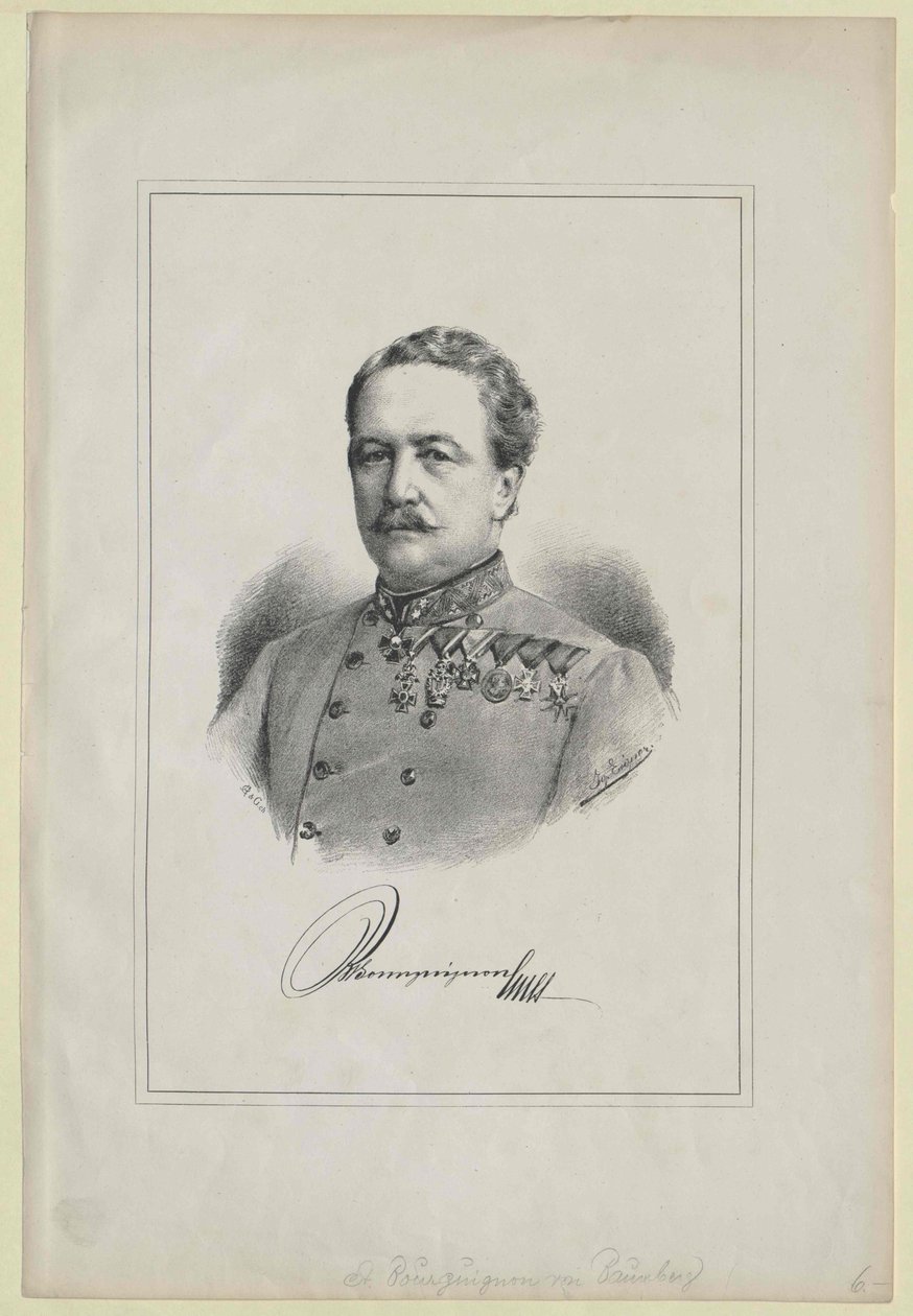 Stanislaus Bourguignon-Baumberg báró alkotó: Artist Unknown