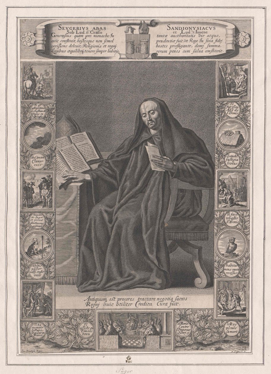 Saint-Denis-i Suger, alkotó: Artist Unknown