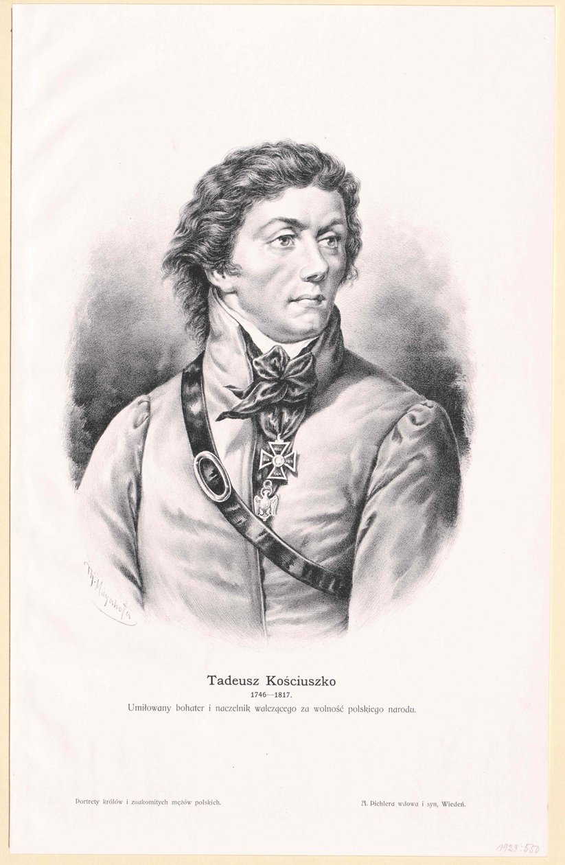 Tadeusz Kosciusko alkotó: Artist Unknown