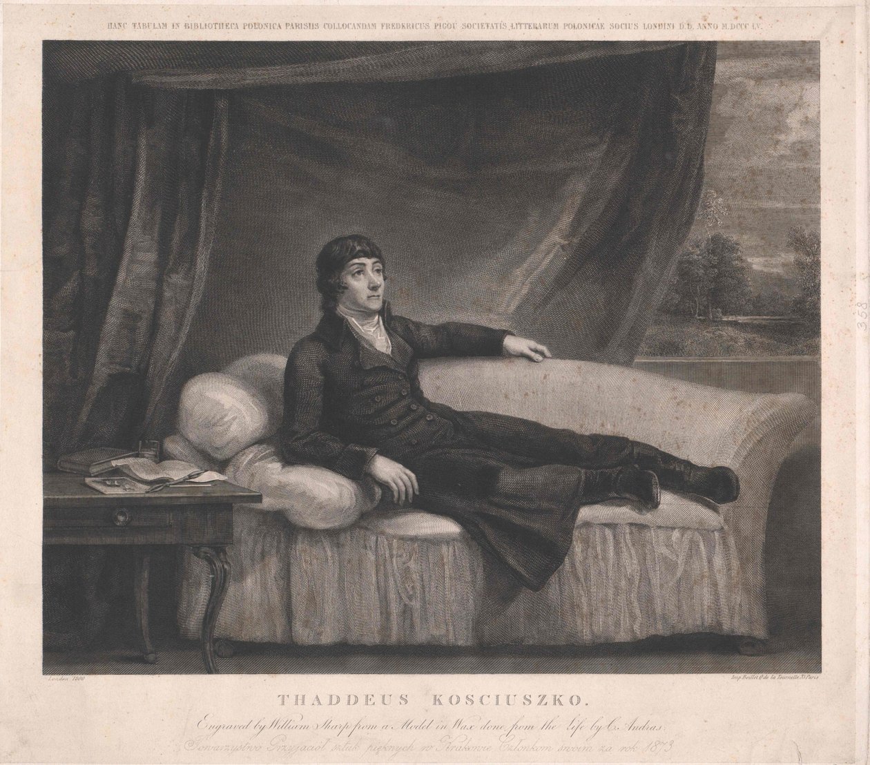 Tadeusz Kosciusko alkotó: Artist Unknown
