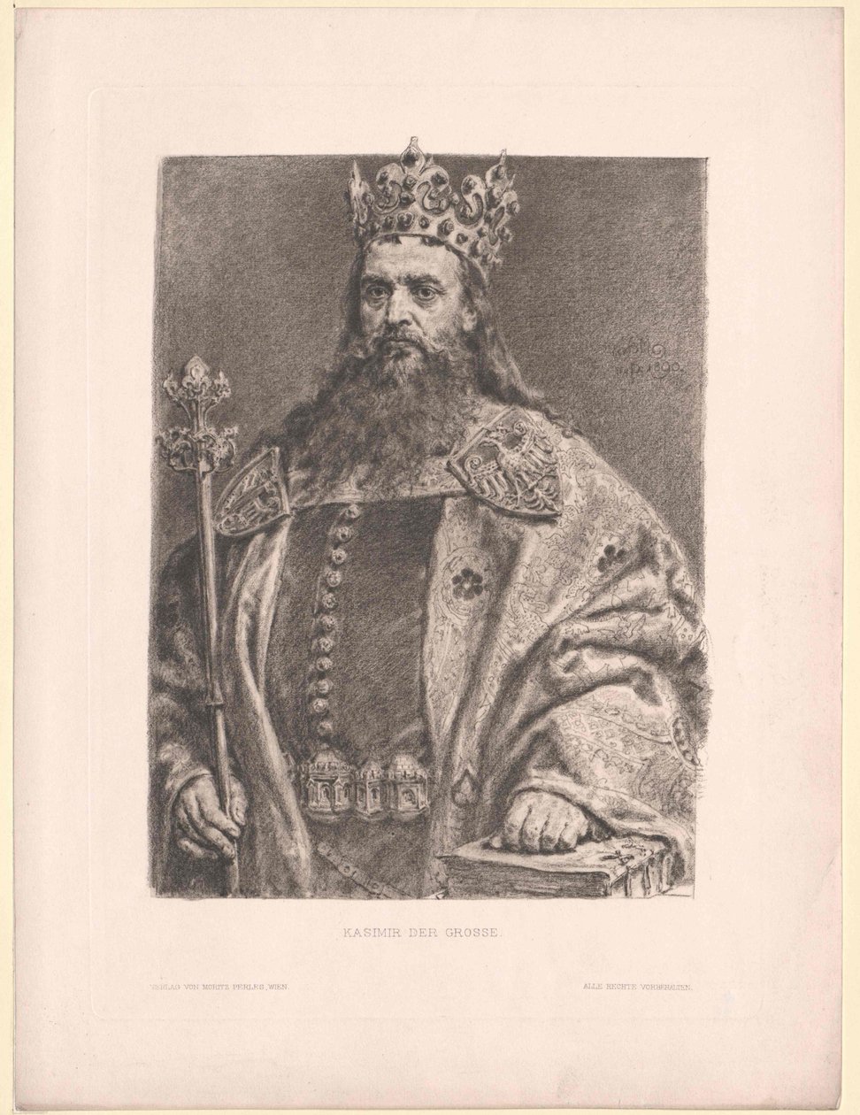 Lengyelország nagy királya, III. Kázmér alkotó: Artist Unknown