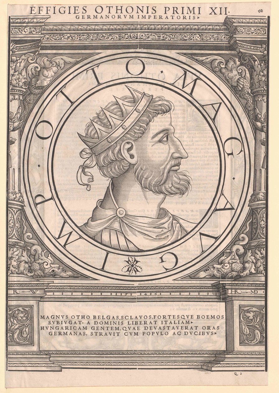 A nagy császár I. Ottó alkotó: Artist Unknown