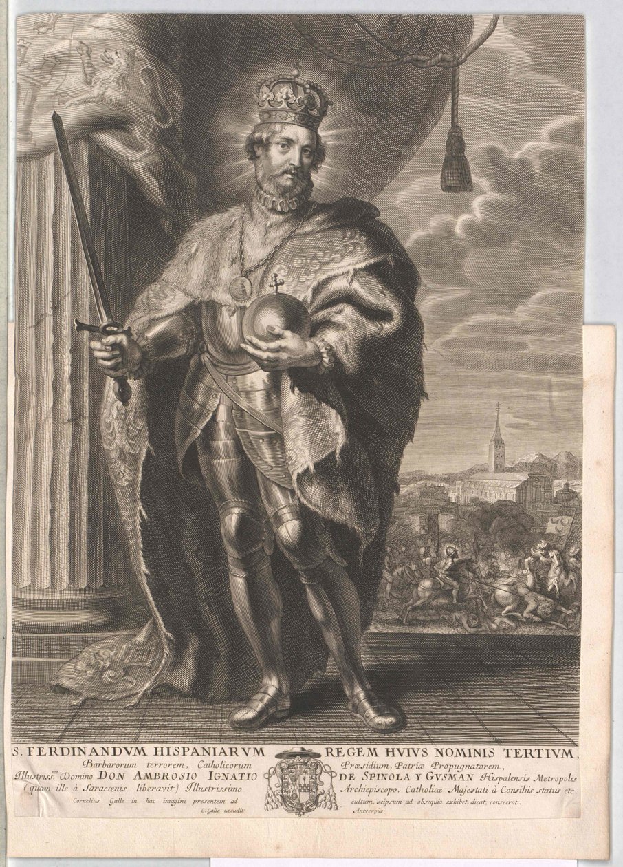 III. Ferdinánd szent alkotó: Artist Unknown