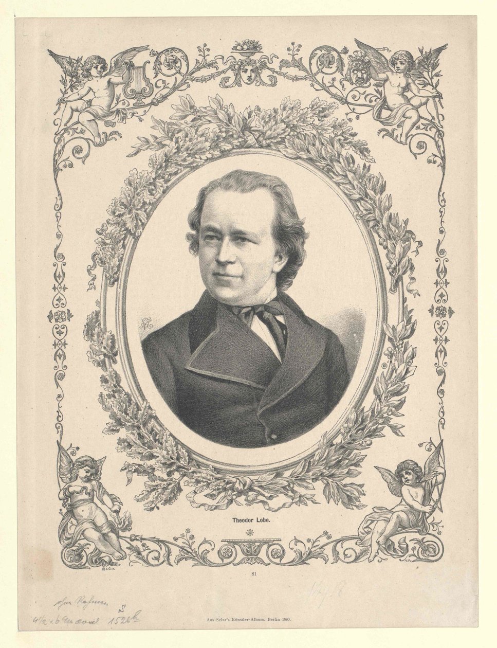 Theodor Edward Lobe (nyomtatás) alkotó: Artist Unknown