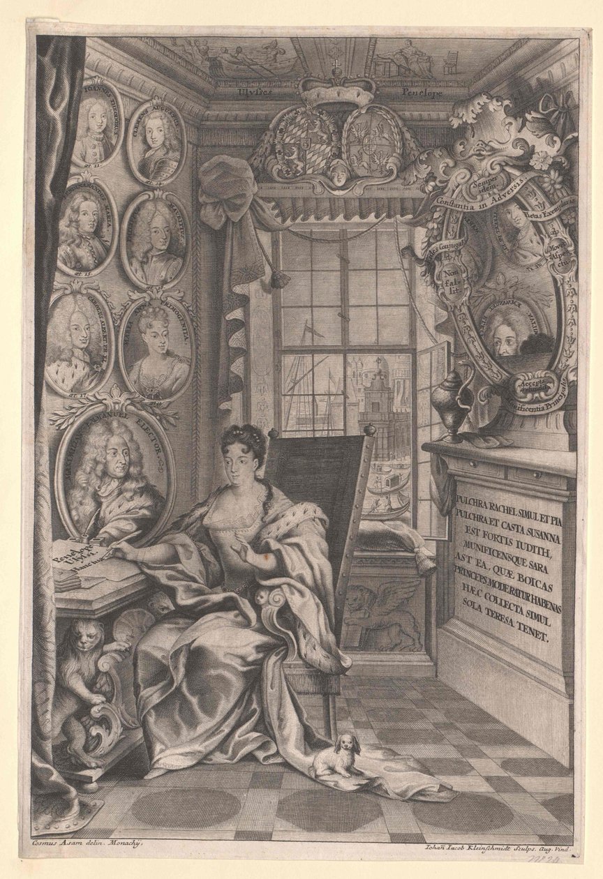 Theresia Cunigunde Sobieska alkotó: Artist Unknown