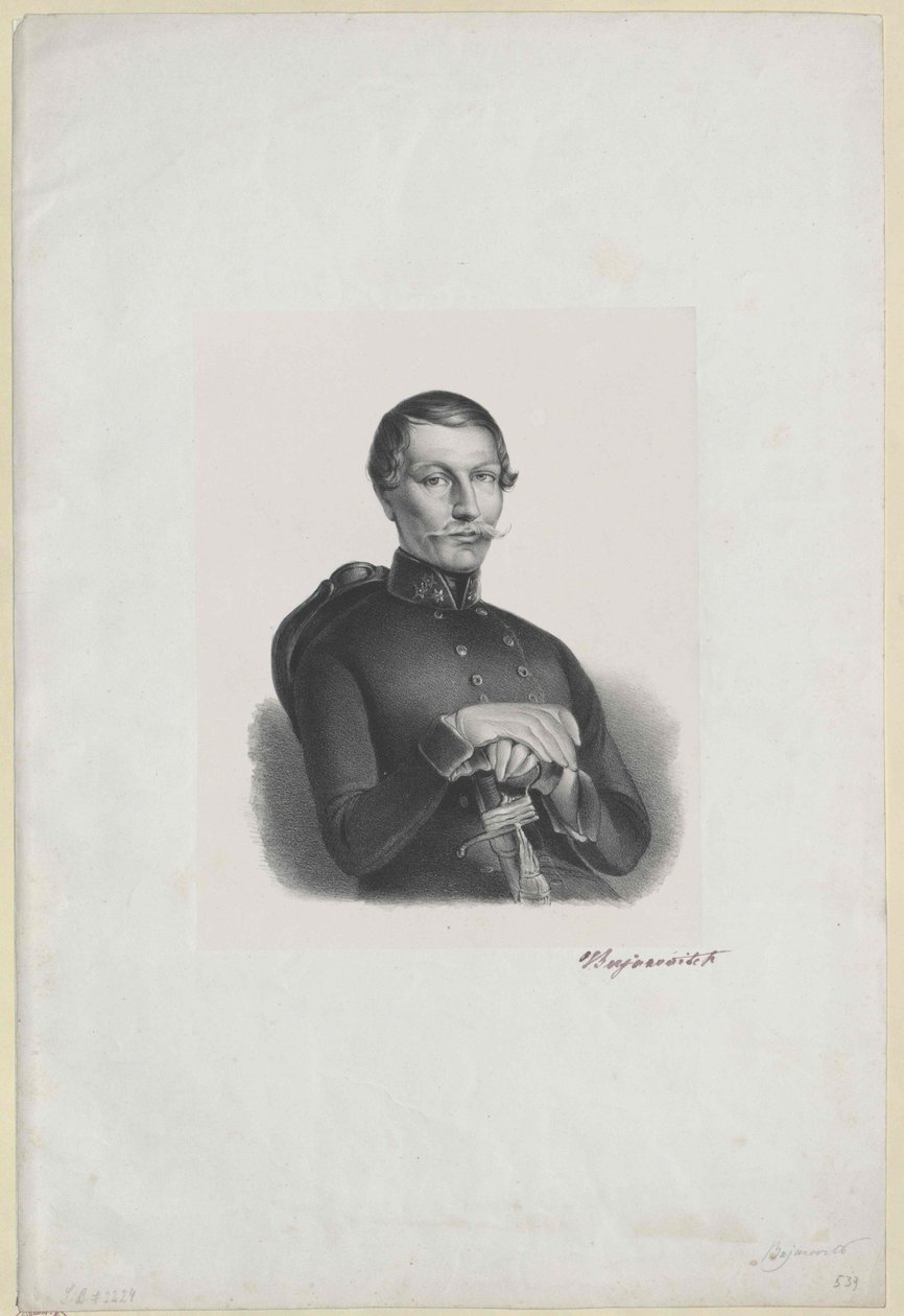 Titus de Bujanovits-Aggtelek alkotó: Artist Unknown