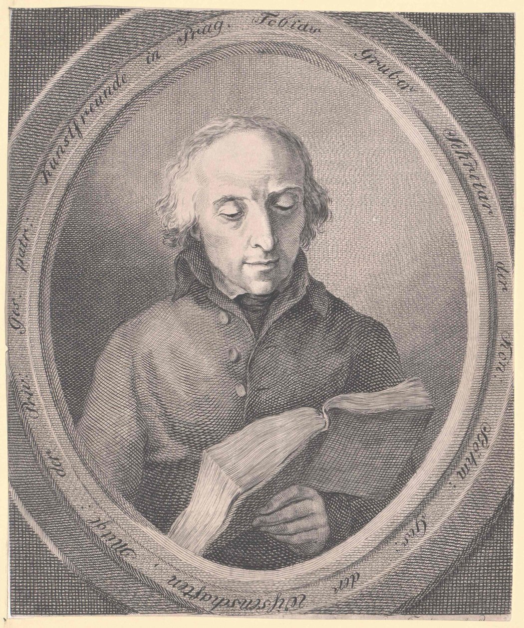 Tobias Gruber (nyomtatás) alkotó: Artist Unknown