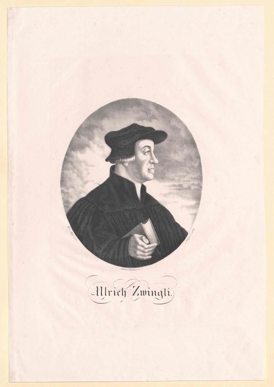 Ulrich Zwingli alkotó: Artist Unknown