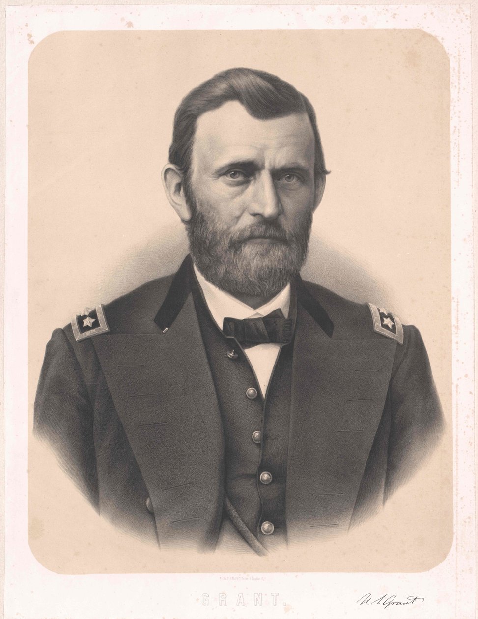 Ulysses Simpson Grant (nyomtatás) alkotó: Artist Unknown