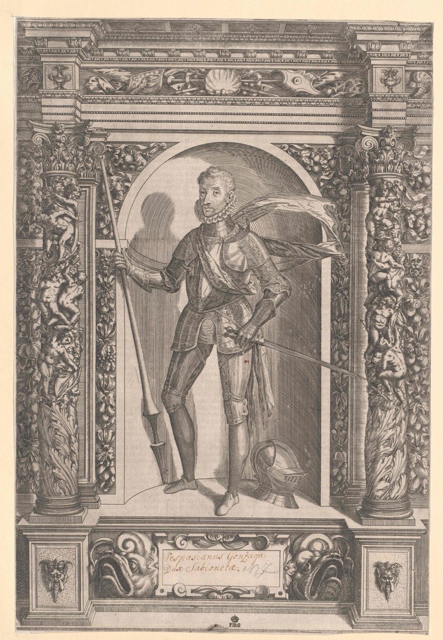 Vespasiano Sabioneda Gonzaga hercege alkotó: Artist Unknown
