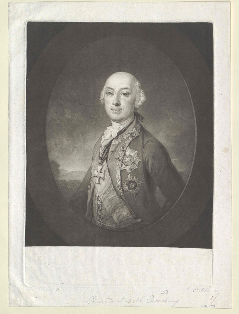 Victor Amadeus herceg Anhalt-Bernburg-Schaumburg-Hoym alkotó: Artist Unknown