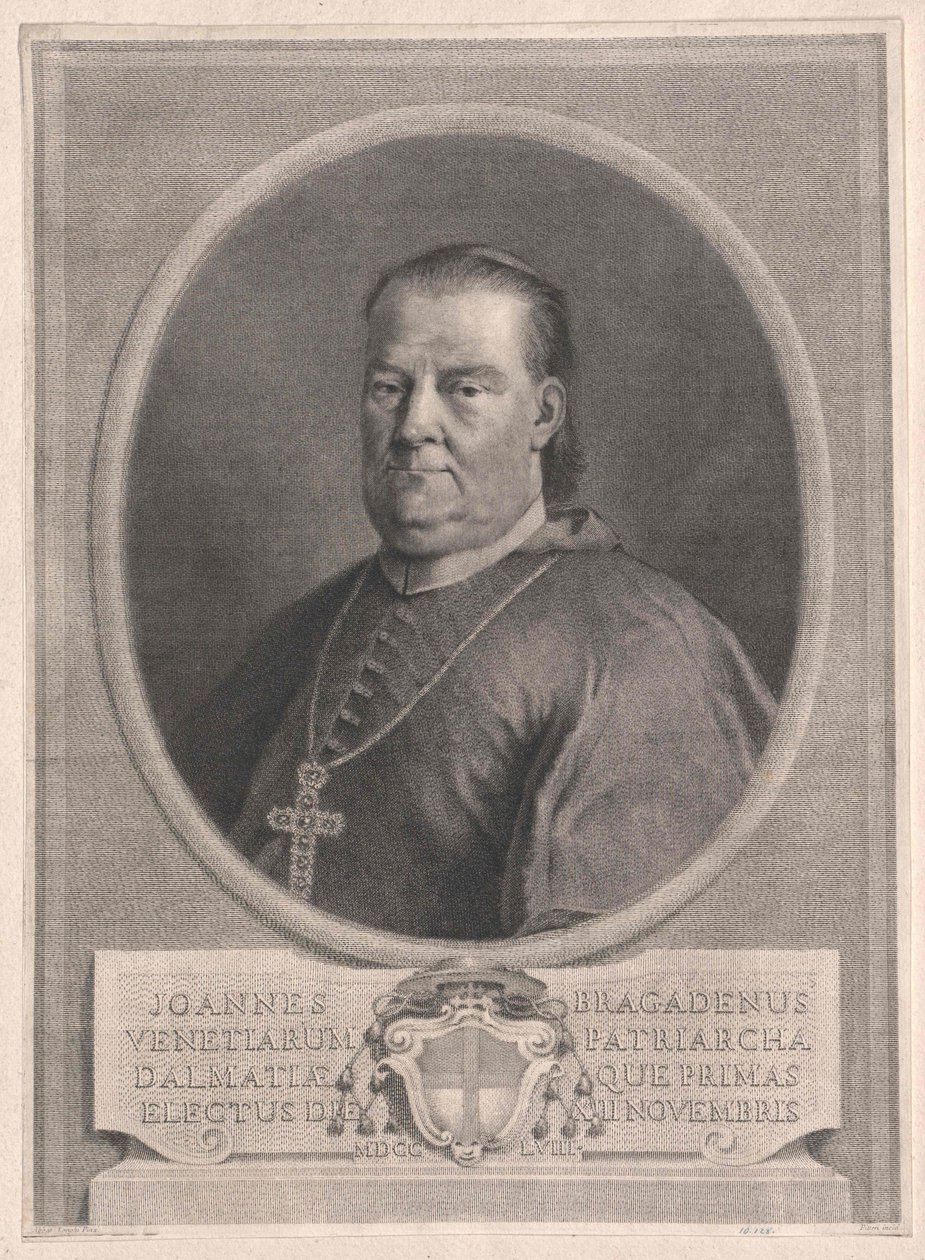 Vincenzo Bragadin (nyomtatás) alkotó: Artist Unknown