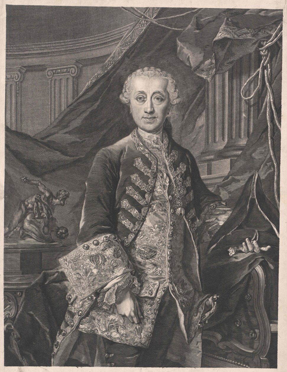 Wenzel Anton Kaunitz-Rietbergi herceg alkotó: Artist Unknown