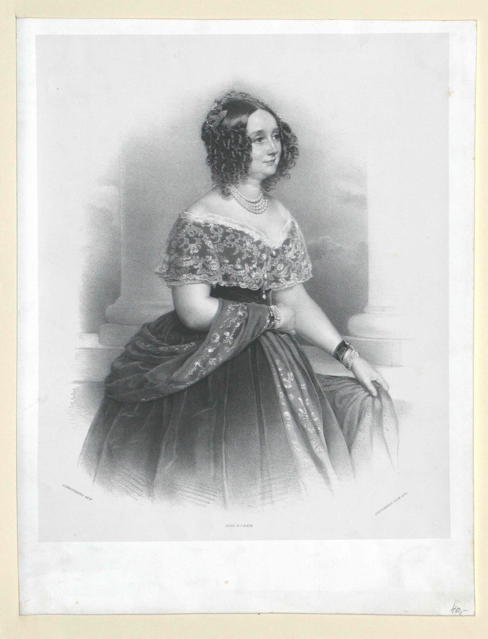 Wilhelmine Colloredo-Mannsfeld grófnő alkotó: Artist Unknown