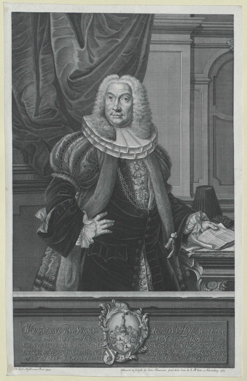 Wolfgang Sigismund Holzschuher alkotó: Artist Unknown