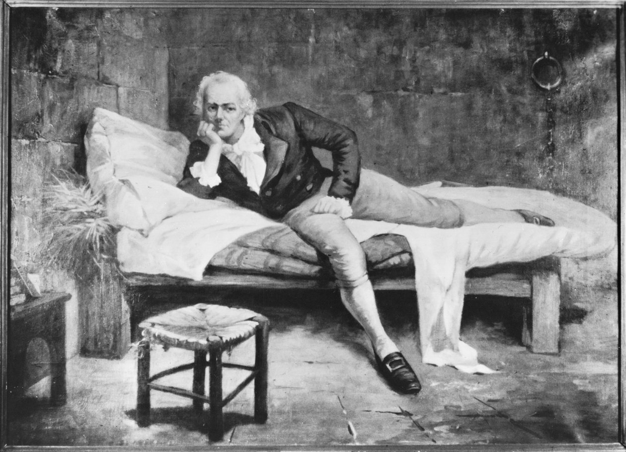 Francisco de Miranda a La Carraca börtönben, Cadizban, Spanyolországban, 19. század elején, 1896 alkotó: Arturo Michelena