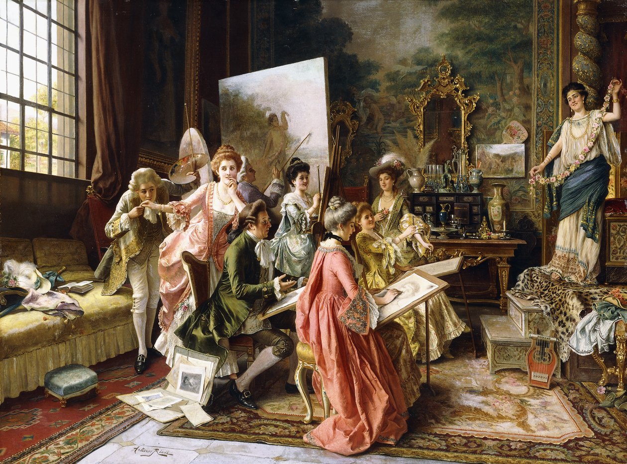 A művészeti osztály, alkotó: Arturo Ricci