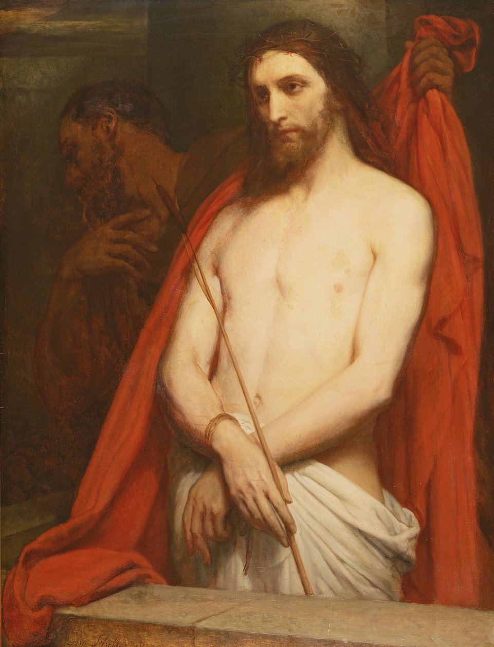 Krisztus a náddal alkotó: Ary Scheffer