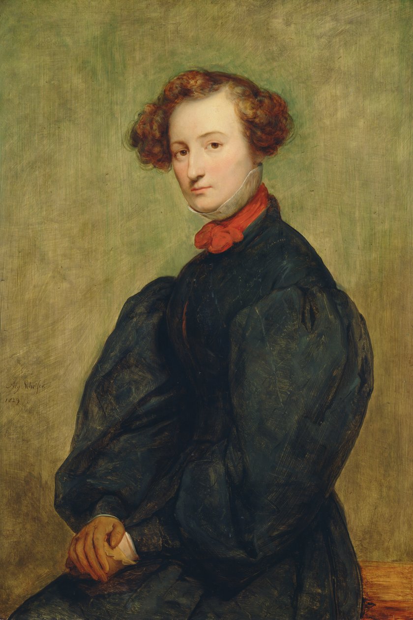 Felicie de Fauveau, 1829. alkotó: Ary Scheffer