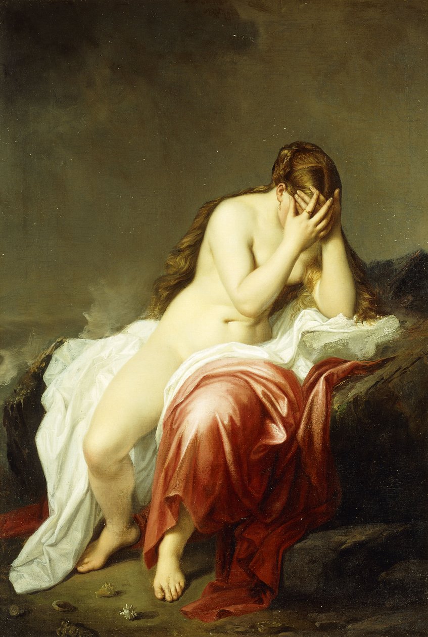 Ariadne, alkotó: Ary Scheffer