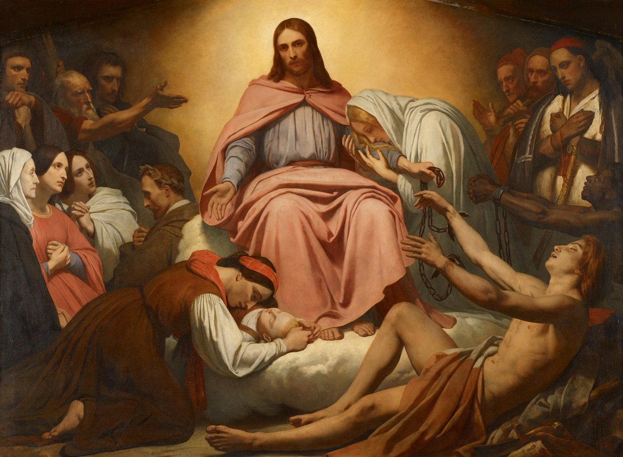 Krisztus, a Vigasztaló alkotó: Ary Scheffer