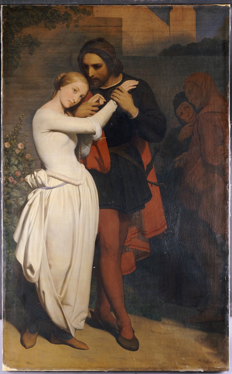 Faust és Margit a kertben, 1846 alkotó: Ary Scheffer