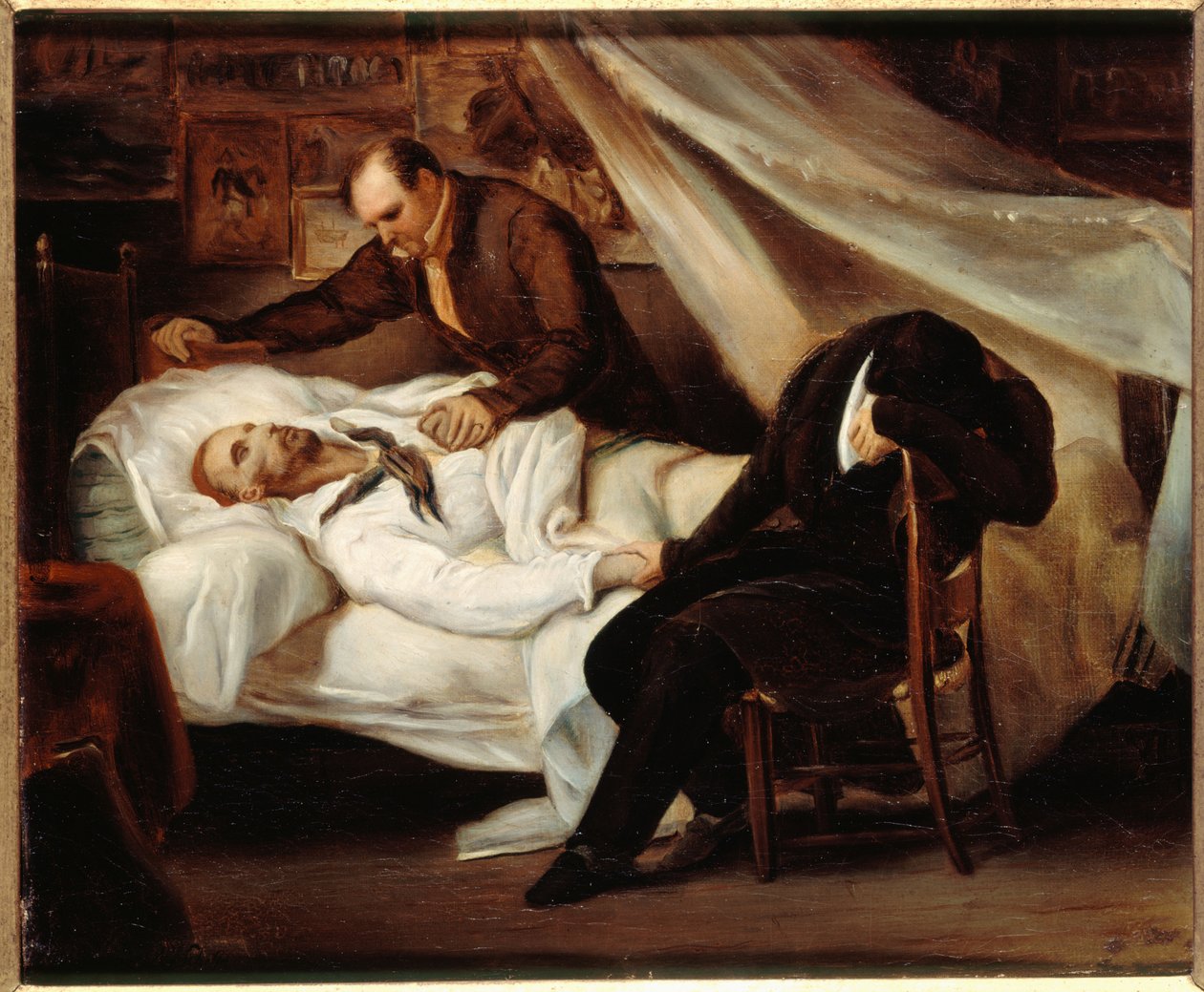 Géricault halála alkotó: Ary Scheffer