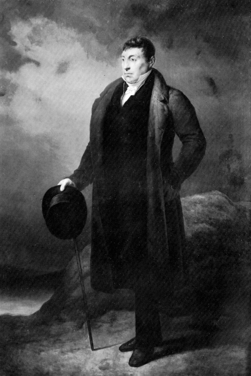 Marquis de Lafayette, francia arisztokrata, 19. század eleje. alkotó: Ary Scheffer
