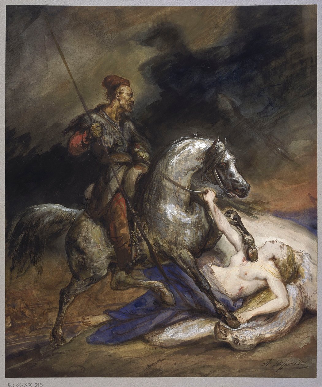 Lengyelország alkotó: Ary Scheffer