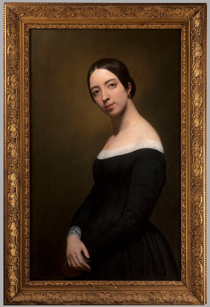 Pauline Viardot portréja alkotó: Ary Scheffer