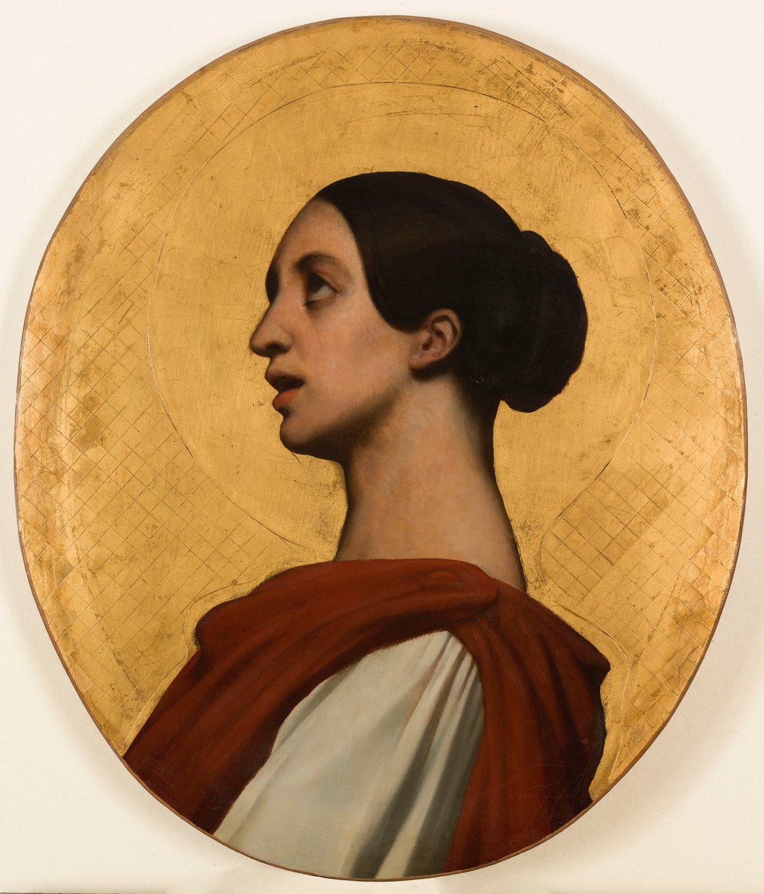 Pauline Viardot portréja Szent Cecília szerepében alkotó: Ary Scheffer